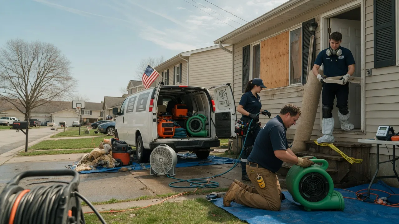 Water Damage Restoration in Vienna, ME near me
